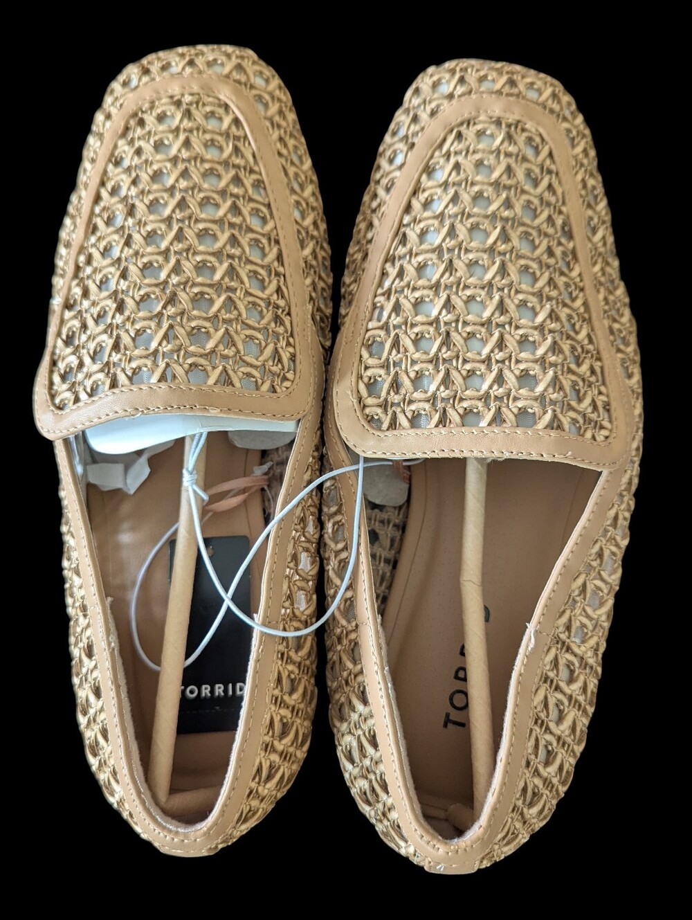 NWT Torrid Woven Slip On Loafers Size 9